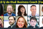 10 lý do thuê huấn luyện viên kinh doanh