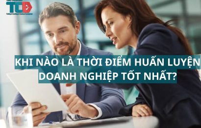 thời điểm huấn luyện doanh nghiệp