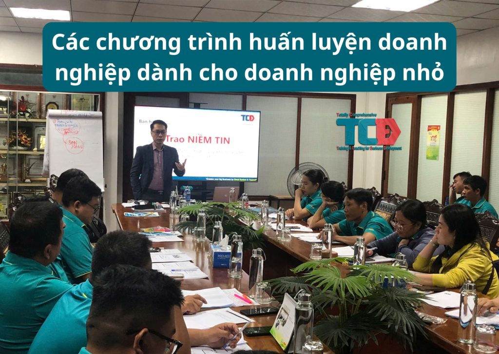 các chương trình huấn luyện cho doanh nghiệp nhỏ