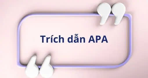 trích dẫn tham khảo APA là gì?