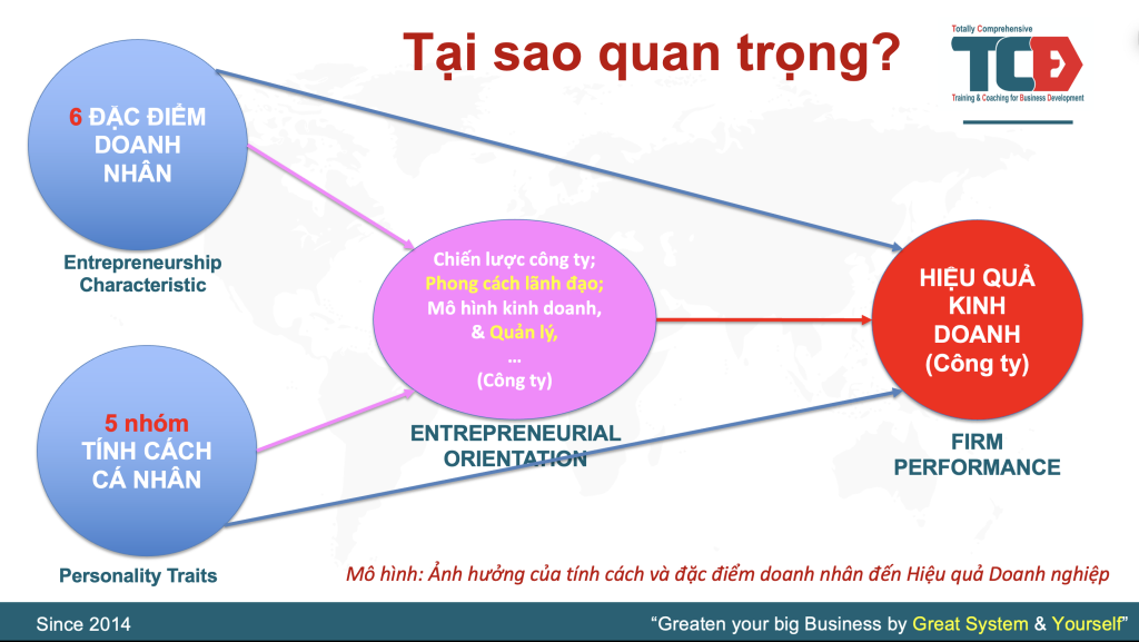 Tính cách - đặc điểm - chiến lược tác động Hiệu quả kinh doanh