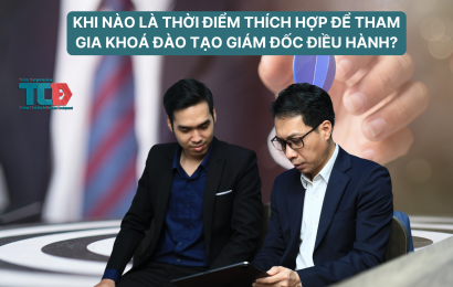 Thời điểm thích hợp đào tạo giám đốc điều hành?