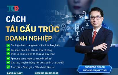 Cách tái cấu trúc doanh nghiệp hiệu quả