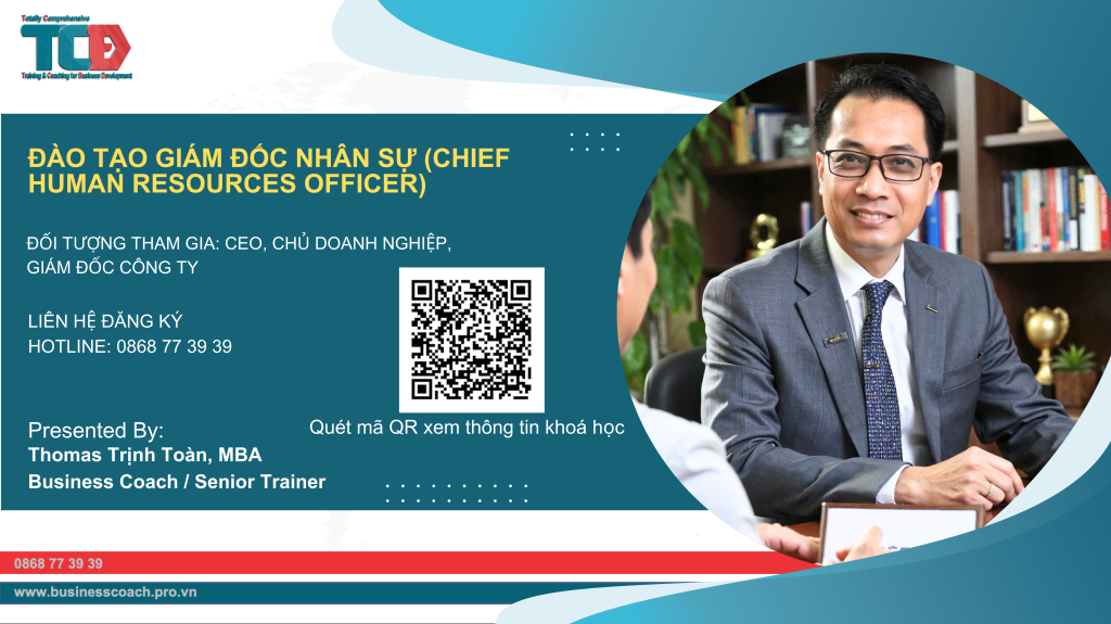 tham khảo khoá đào tạo giám đốc uy tín, đào tạo giám đốc nhân sự TCBD