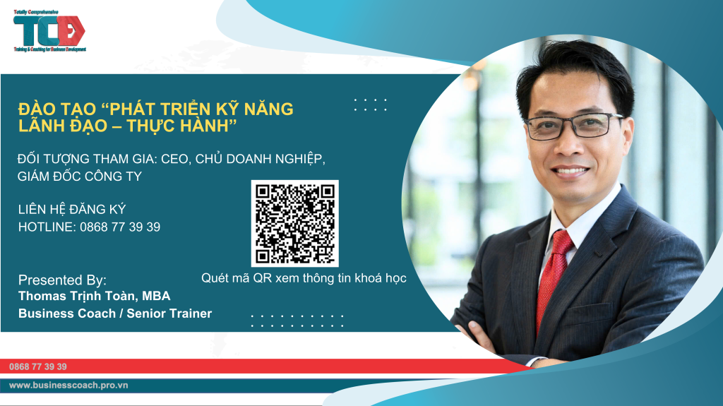 khoá đào tạo kỹ năng cho giám đốc TCBD