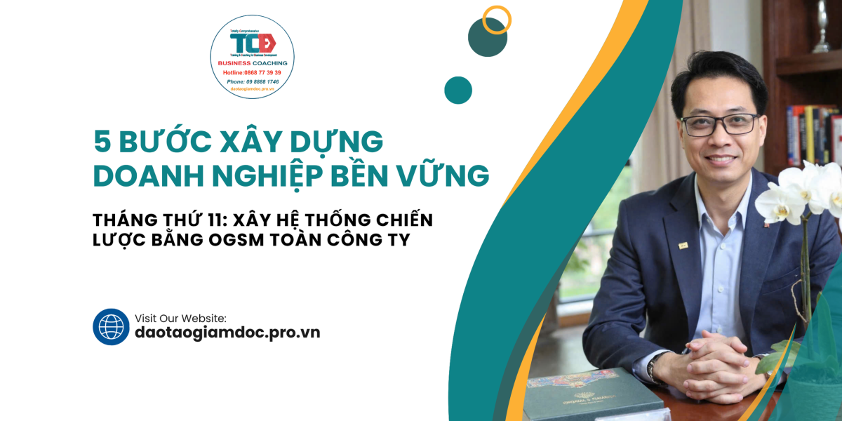 Tháng thứ 11 - 5 bước xây dựng doanh nghiệp