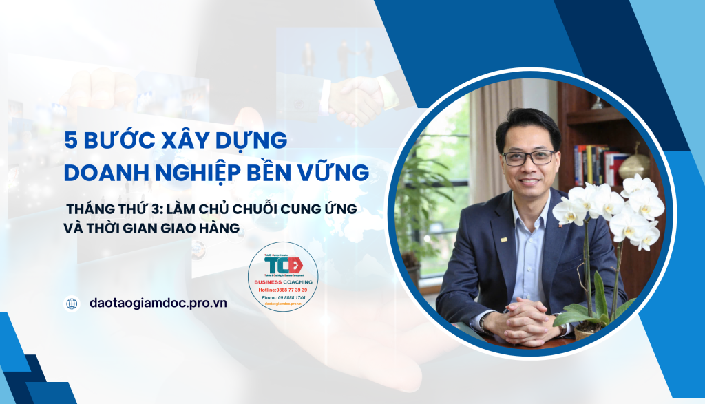 Tháng thứ 3 - 5 bước xây dựng doanh nghiệp