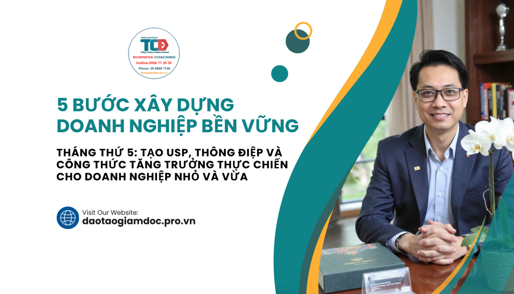 5 bước xây dựng doanh nghiệp bền vững - tháng thứ 5