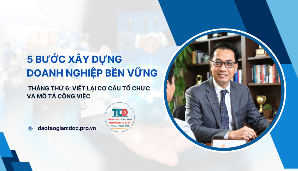 5 bước xây dựng doanh nghiệp - tháng thứ 6