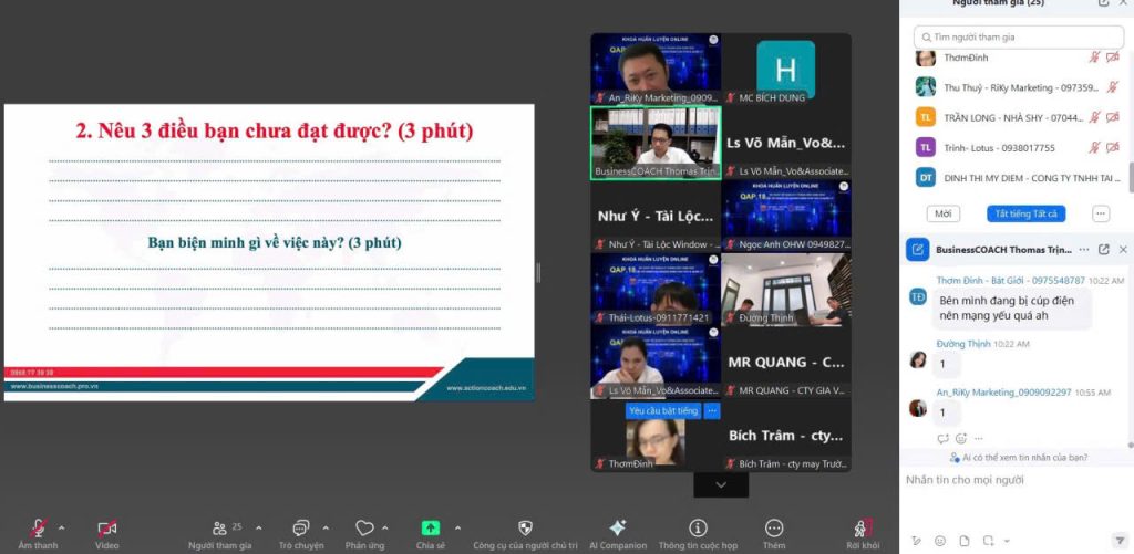 Những thách thức khi đào tạo huấn luyện doanh nghiệp online