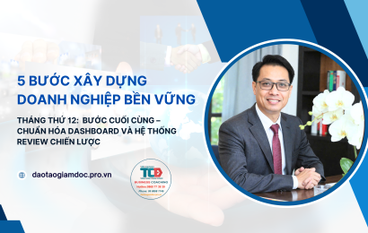 Tháng thứ 12 - hành trình 5 bước xây dựng doanh nghiệp