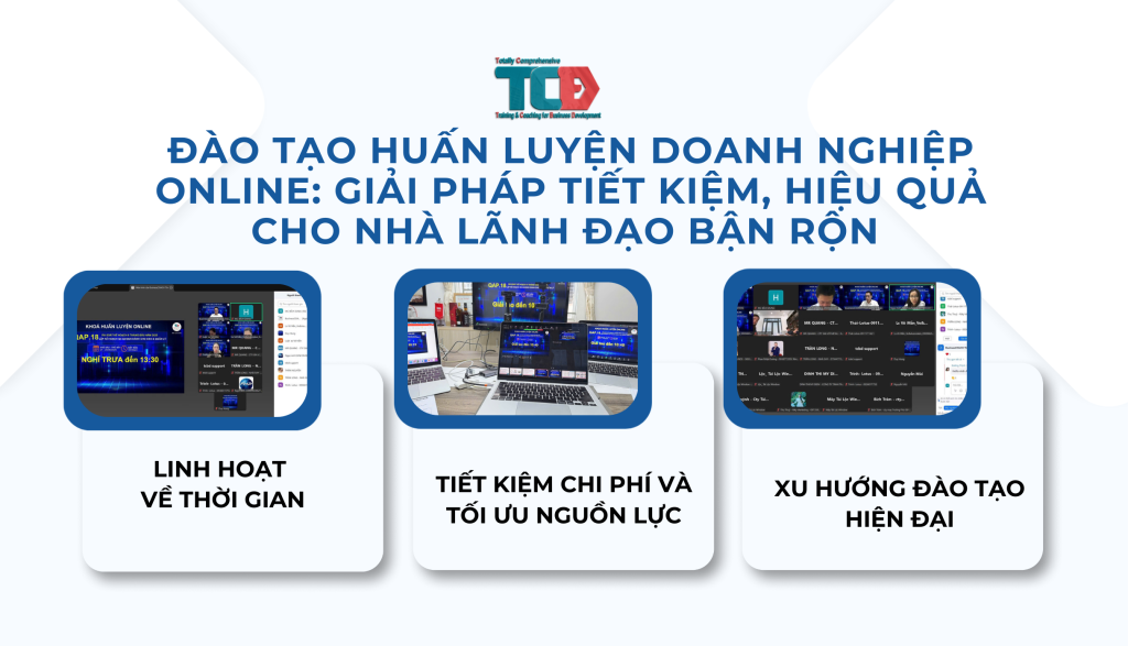 Xu hướng đào tạo huấn luyện doanh nghiệp online