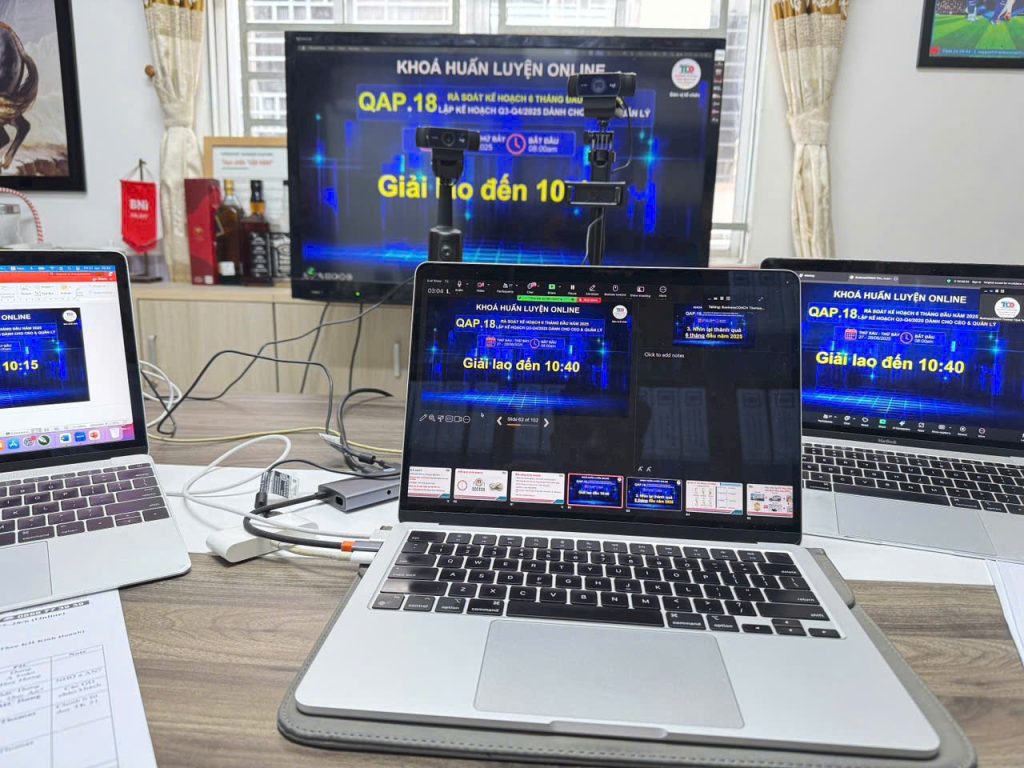 Tiếp cận công nghệ online trong lĩnh vực đào tạo huấn luyện doanh nghiệp
