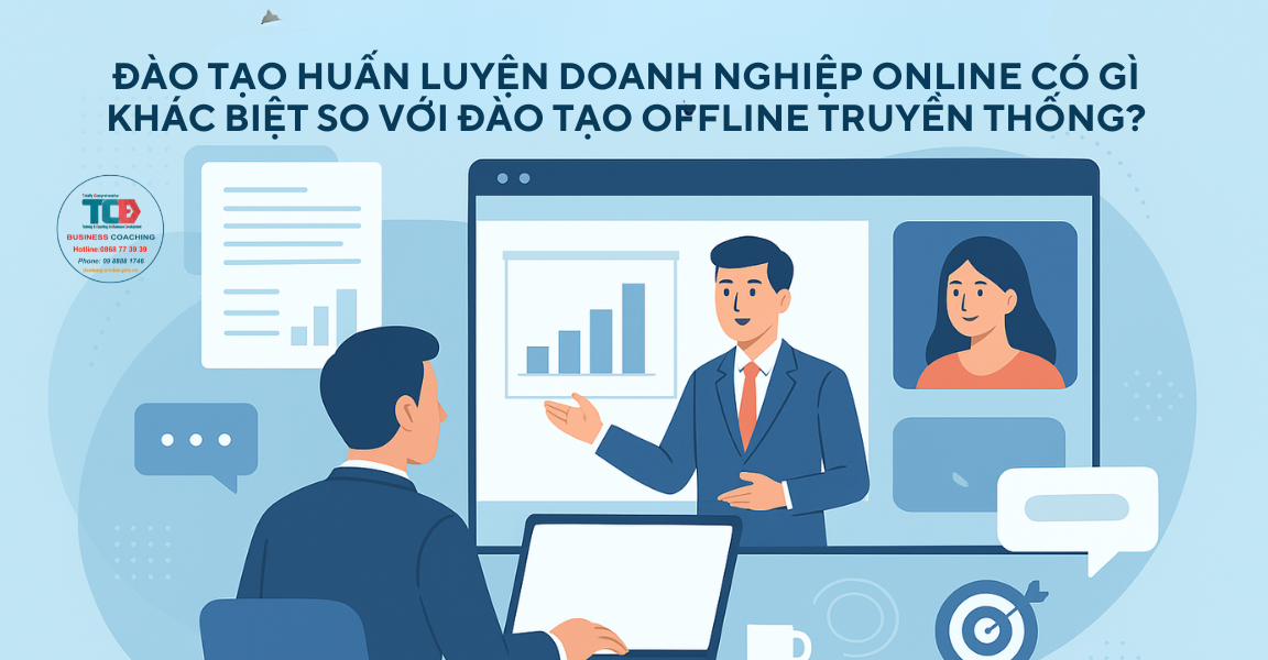 Đào tạo huấn luyện doanh nghiệp online có gì khác so với đào tạo truyền thống