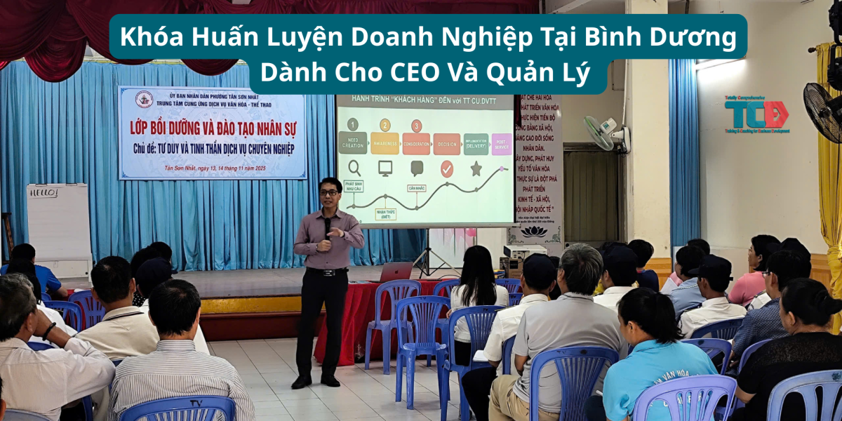 Huấn luyện doanh nghiệp tại Bình Dương cho cấp quản lý