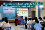 Huấn luyện doanh nghiệp tại Bình Dương cho cấp quản lý