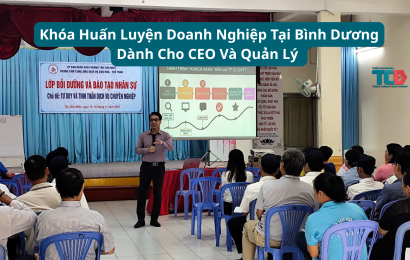 Huấn luyện doanh nghiệp tại Bình Dương cho cấp quản lý